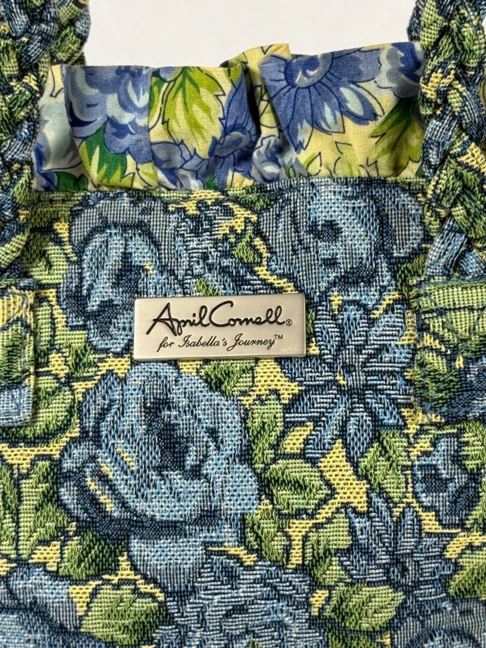 April Cornell Floral Tapestry Tote Bag